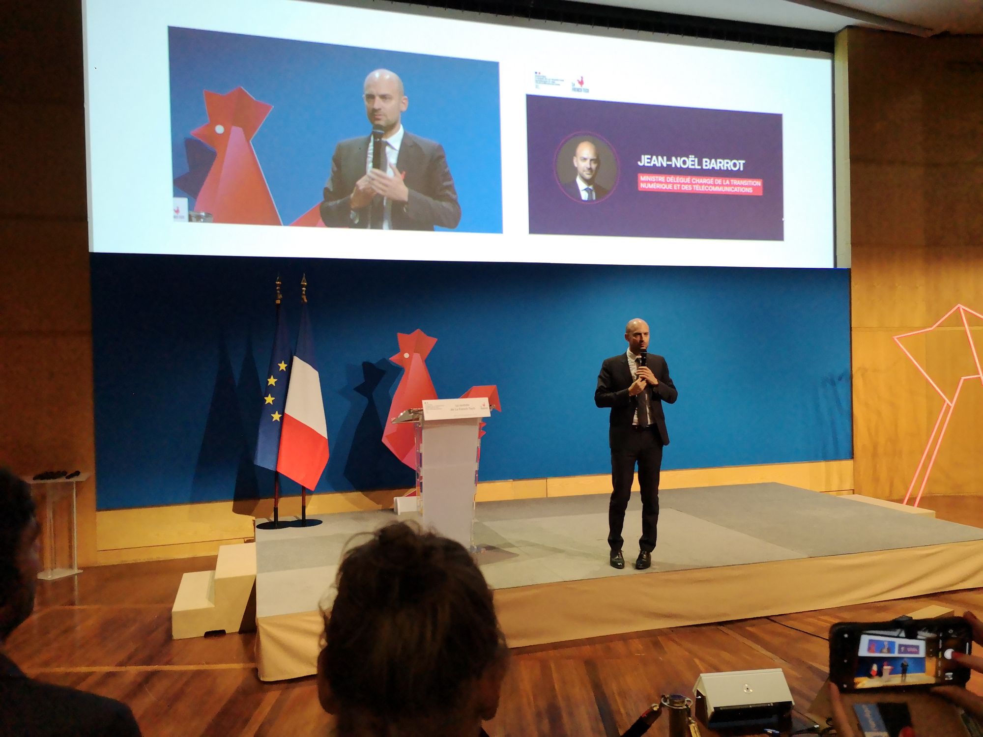French Digital Minister Jean-Noël Barrot