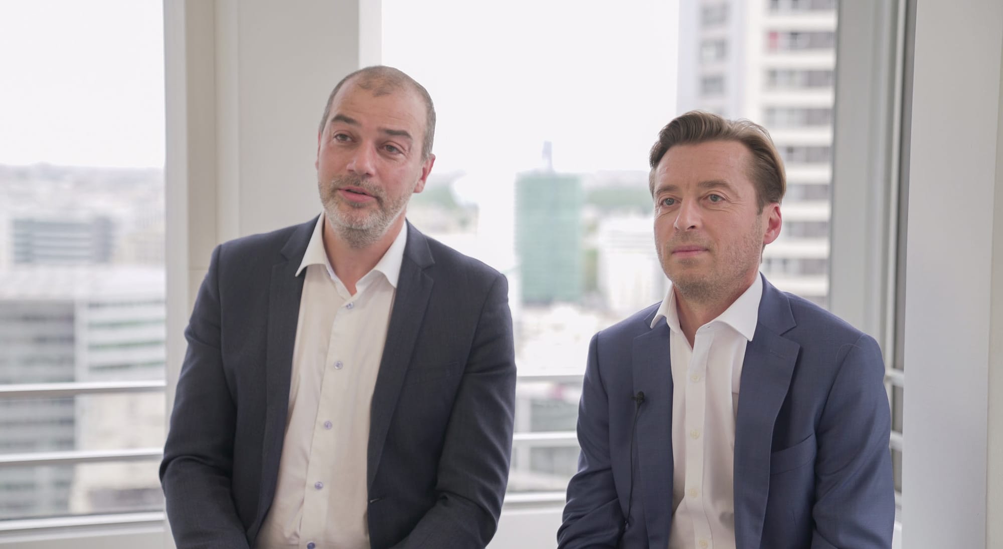 HR Path Co-founders François Boulet (left) and Cyril Courtin