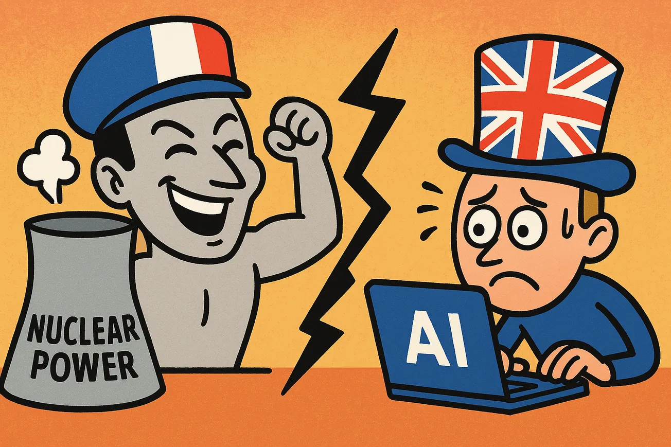 🤖 La Machine #25: France’s Nuclear Mojo Powers AI Edge Over The UK 🤖