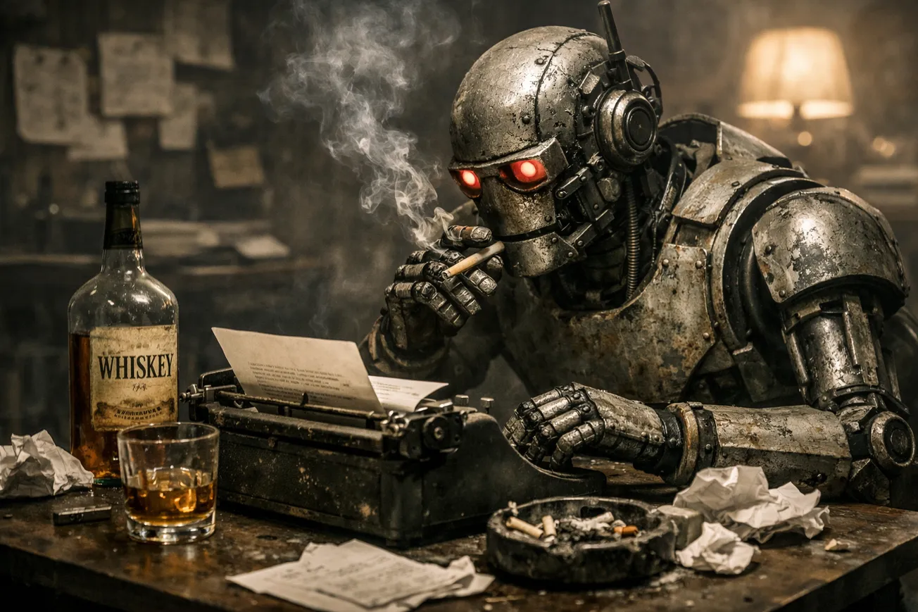 🤖 La Machine #64: I, Robot Hemingway. A Farewell to Human Authors?