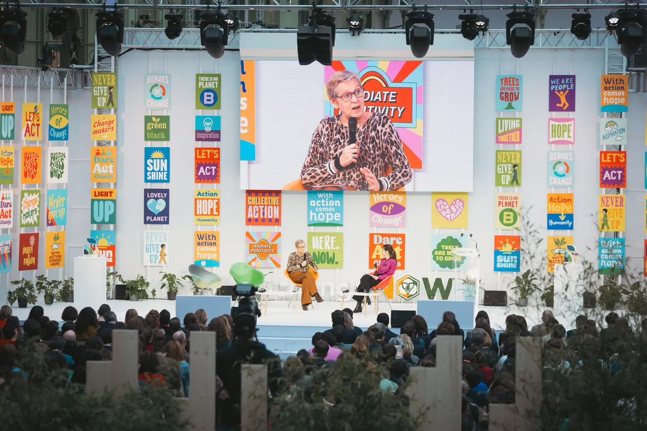 Anne Le Hénanff, Ministre déléguée chargée de l’Intelligence artificielle et du Numérique, spoke at ChangeNOW.