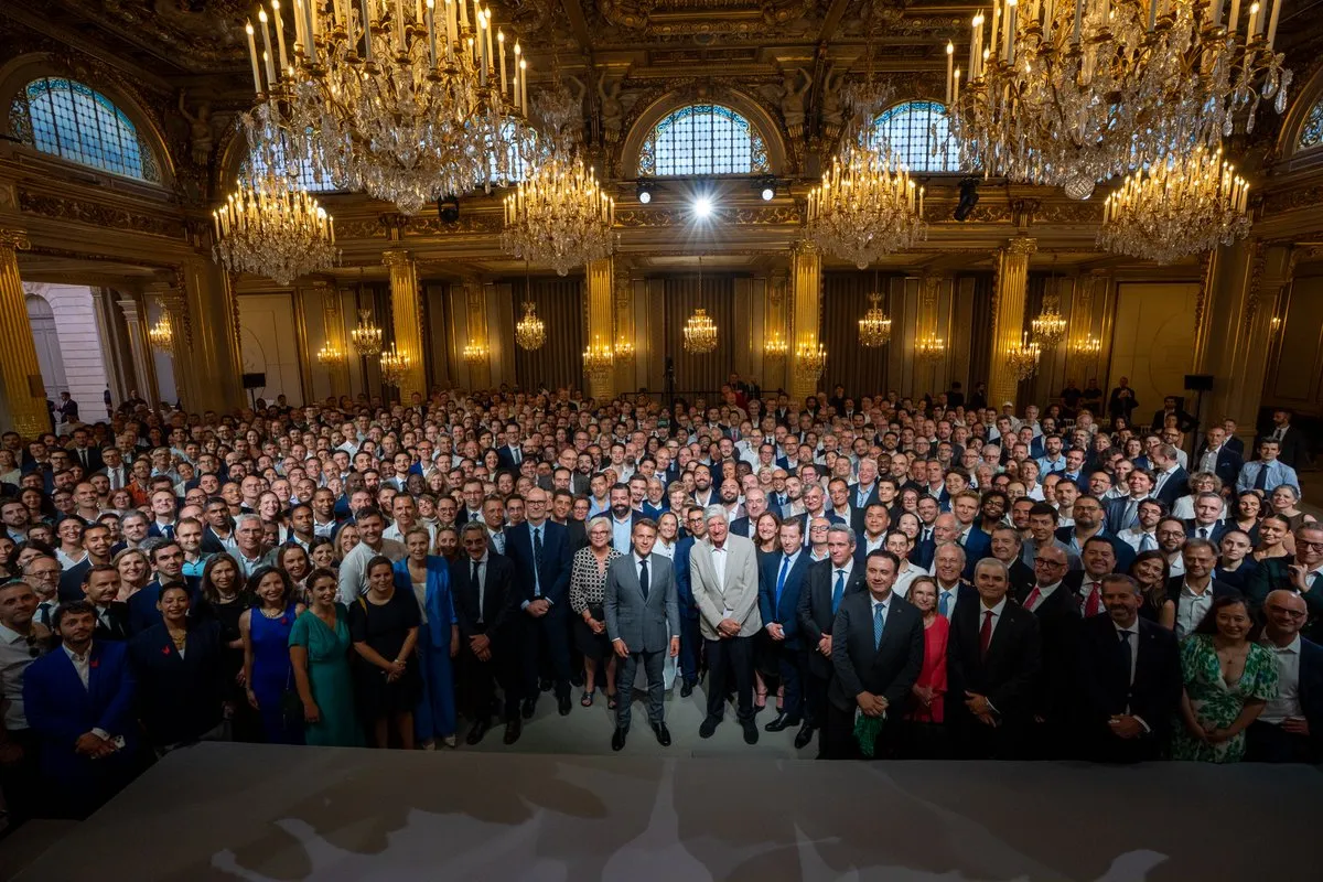 Macron's VivaTech Victory Lap, and the Bill That Comes After
